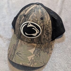 Penn State Camo and Black Mesh Hat